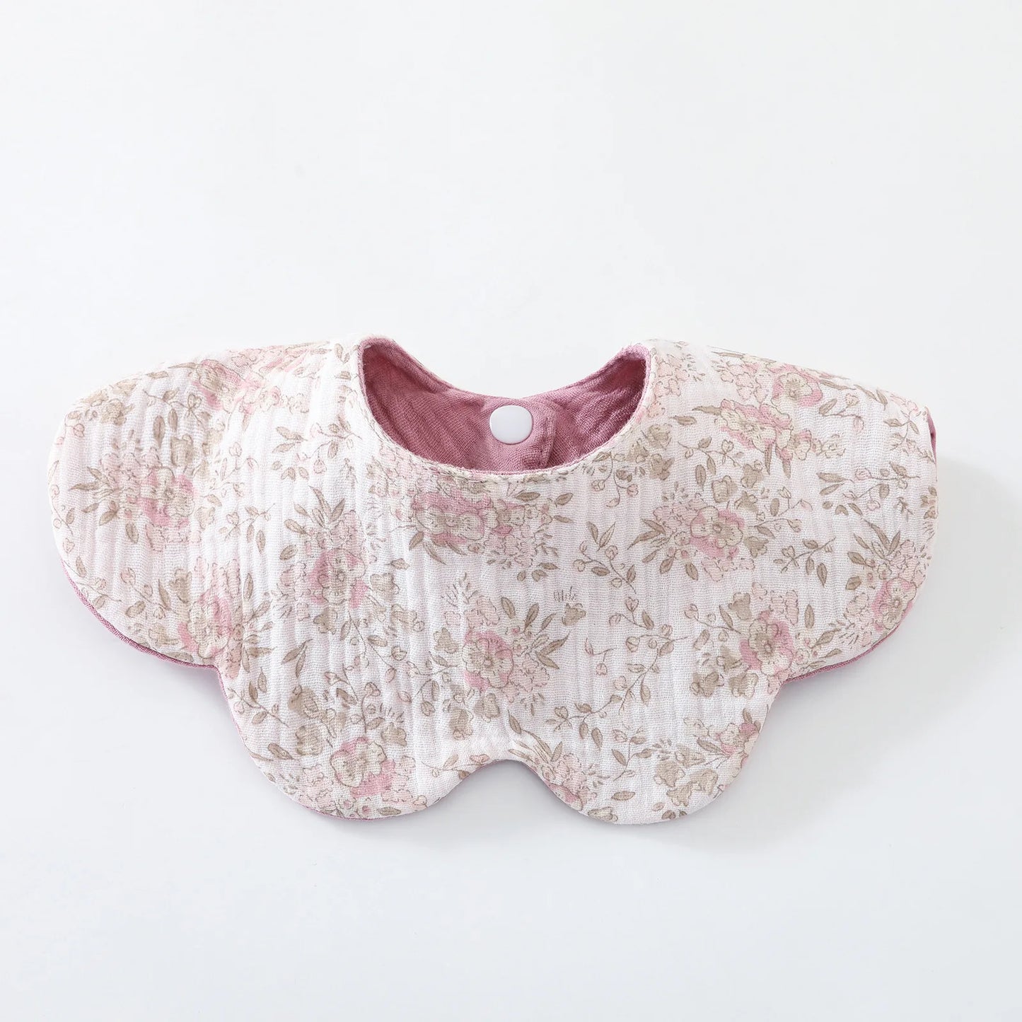 New 6 Layers Cotton Two-sided Usable Baby Feeding Drool Bib Cute Infants Saliva Towel Burp Cloth For Newborn Toddler Kids Bibs