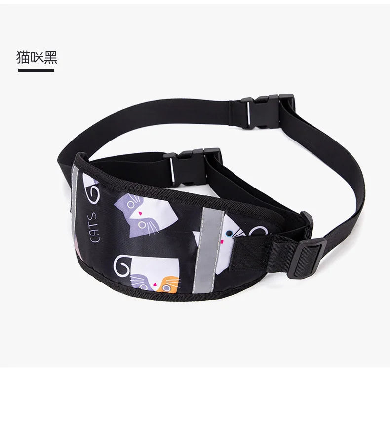 Kids Motorcycle Harness Children Safety Belt Daily Cycling Aid Safety Vehicle Support Reflective Bicycle Kids Safety Comfortable
