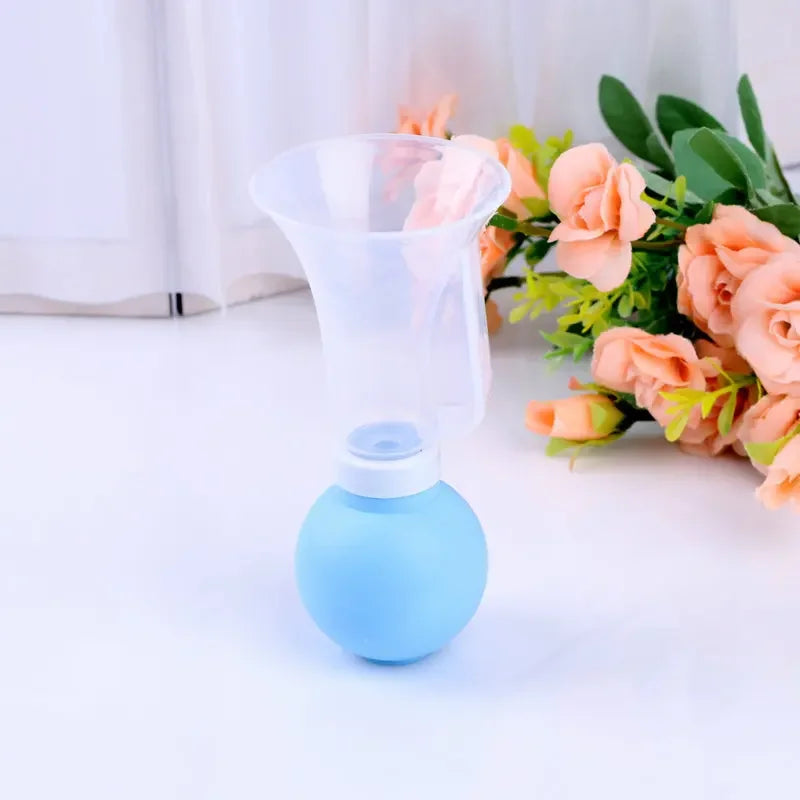 Tire-lait manuel puissant en silicone pour bébé, aspiration des tétons, biberons, tire-lait