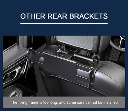 Kids Rear Seat Ipad Holder Car Seat Back Storage Hook for Phone Ipad Support Travel Child Baby Watching Cartoon Headrest Bracket