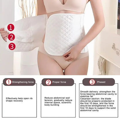 Ceintures post-partum Bandage de récupération Soutien postnatal Ceinture de taille Corset Serre-taille Bandes abdominales Body Shaper Shapewear Trainer