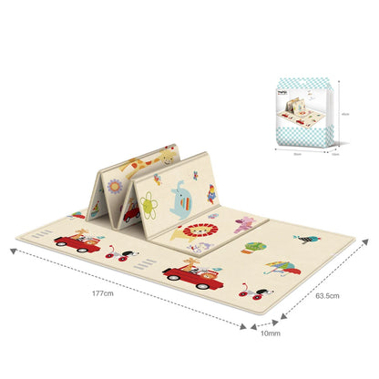 Activities mat for baby Outdoor Camping Mat Foldable Play Mat Double-Sided Cartoon Pattern Waterproof Carpet Easy to Carry