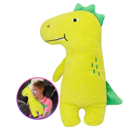 Seat Belt Pillow for Kids,Dinosaur Car Pillow for Kids,Toddler Seat Belt Cushion Seatbelt Cover for Girl Boy Baby Car Stroller