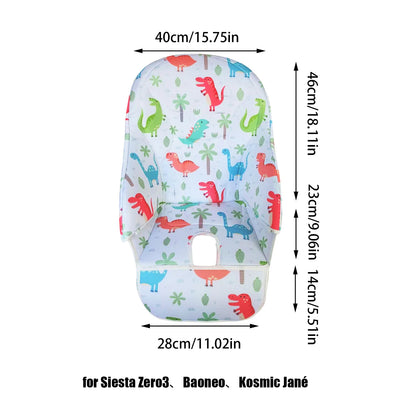 Baby Dining Chair Seat Cushion For Peg Perego for Siesta Zero3 for Baoneo for Kosmic Jané Oxford cloth Child Dining Chair Cover