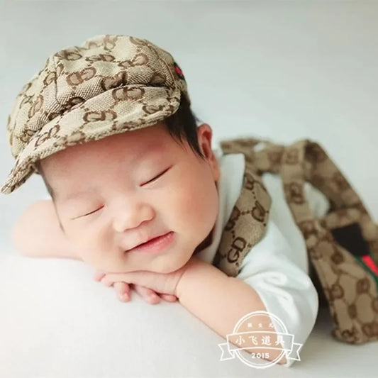 ❤️Salopette de luxe pour bébé garçon de 0 à 1 mois pour accessoires de photographie, vêtements de boutique pour bébé pour séance photo nouveau-né