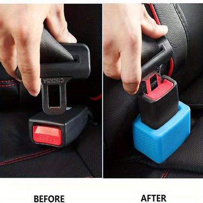 1PC Buckle Up Car Seatbelt Guard Seat Belt Holder Durable Silicone Material Car Accessories Safety Cover Suitable For Kids