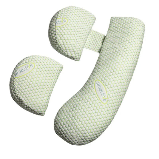 Coussin de grossesse doux en forme de U pour dormir sur le côté, coussin lombaire pour femmes enceintes, coussin de maternité, coussin pour le ventre, fournitures de grossesse