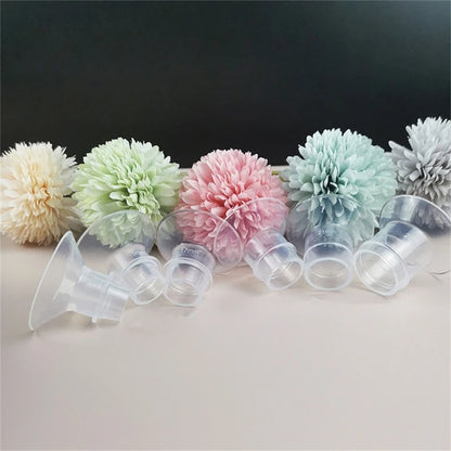 Inserts à bride en silicone pour tire-lait, tire-lait électriques, protège-tétons, tunnel de mamelon, connecteur étroit, essentiel pour l'alimentation