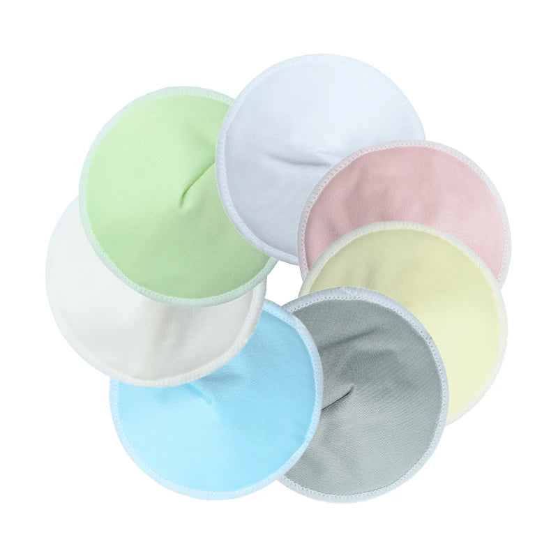 Lot de 4 paires de coussinets d'allaitement réutilisables de haute qualité, doux pour la peau des femmes enceintes, lavables après l'accouchement, accessoire d'allaitement