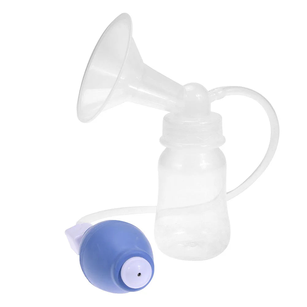 Machine à traire manuelle, extracteur de lait maternel portable avec biberon, forte aspiration pour l'allaitement et les fournitures post-partum