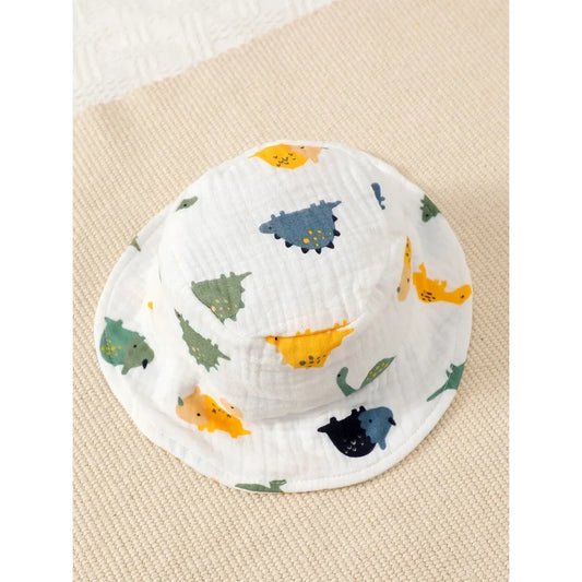 Ensemble 2 pièces pour nouveau-né garçon, imprimé dinosaure, body sans manches + chapeau, tenue d'été mignonne pour photographie de 0 à 9 mois