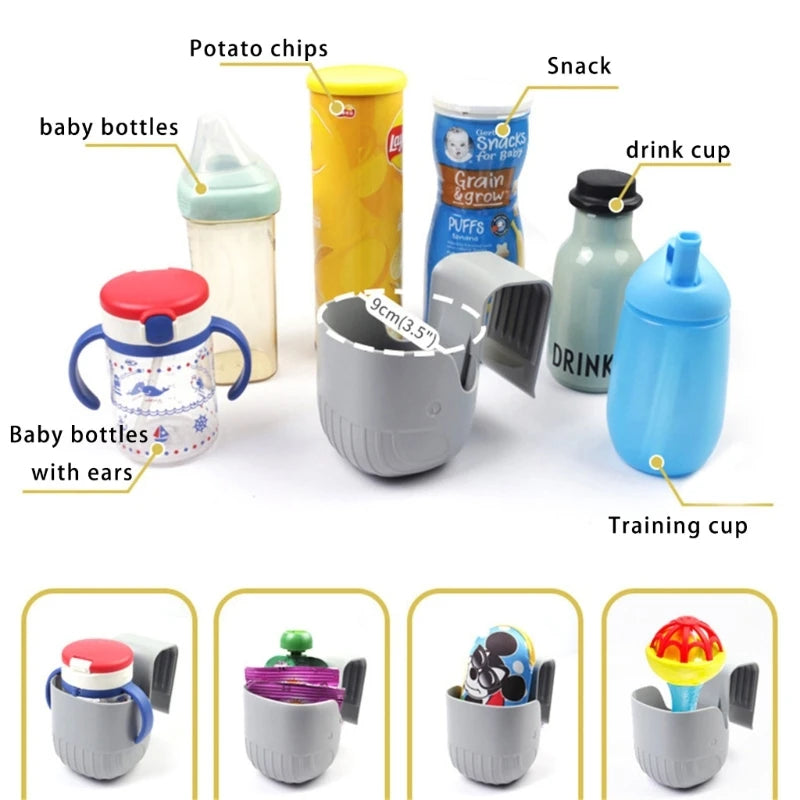 Baby Car Safety Seat Cup Holder Drink Beverage Stand Snack Storage Tray Food Drink WaterBottleOrganizer Auto Accessory