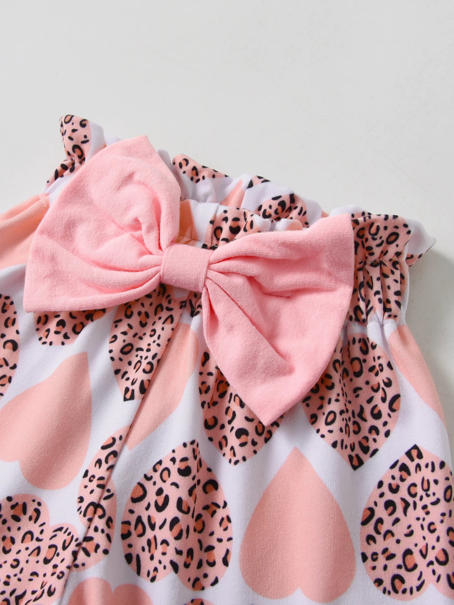 Ensemble 3 pièces pour bébé fille, barboteuse à manches longues avec lettres, pantalon et bandeau