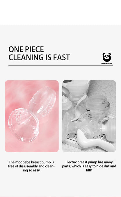 Tire-lait manuel en silicone de qualité alimentaire Modabebe