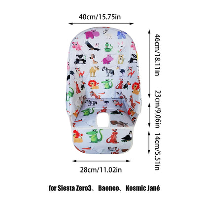 Baby Dining Chair Seat Cushion For Peg Perego for Siesta Zero3 for Baoneo for Kosmic Jané Oxford cloth Child Dining Chair Cover