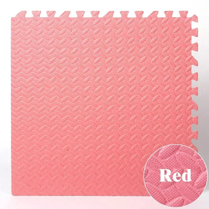 30×30x1.0cm Anti-slip Thickening Puzzle Mat Carpet for Baby Children's Room Game Playing Activity & Livingroom & Bedroom