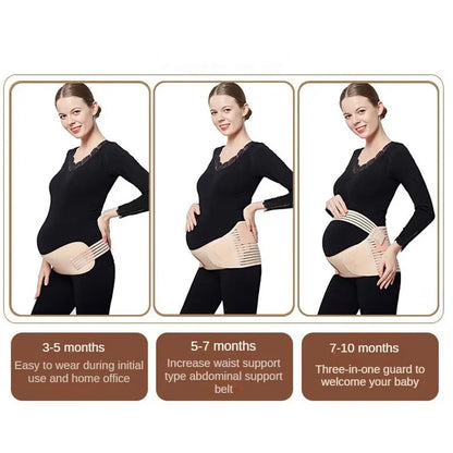 Ceinture de soutien abdominale pour femmes enceintes, ceinture de soutien ajustable pour le dos, ceinture de protection pour la maternité et la grossesse