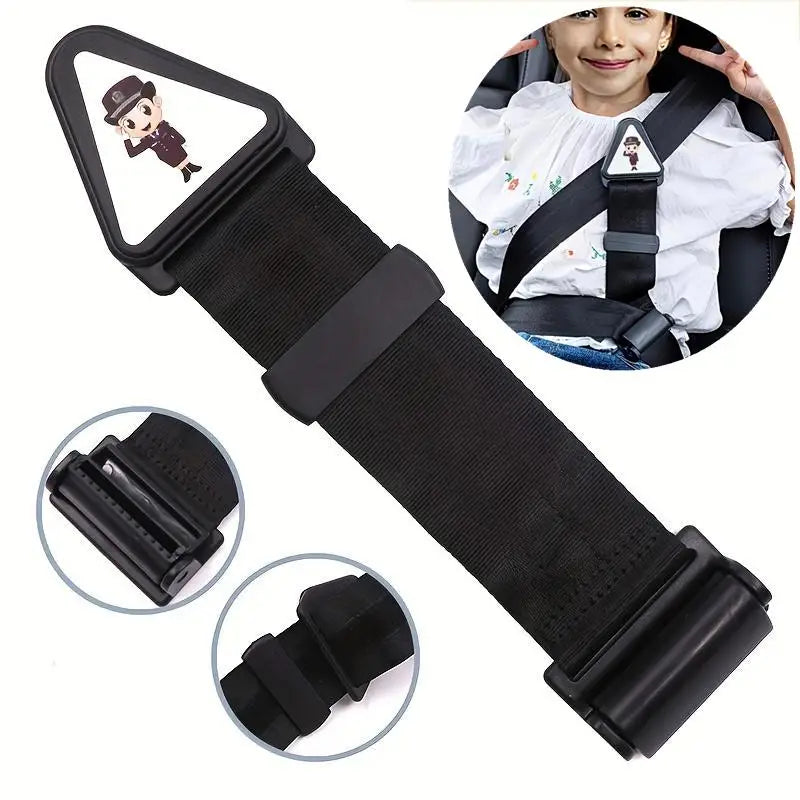 Child Car Seat Belt Retainer Adjustment Fixation Anti-stroke Belt Children Shoulder Guard Buckle Seatbelt for Kids Car-styling