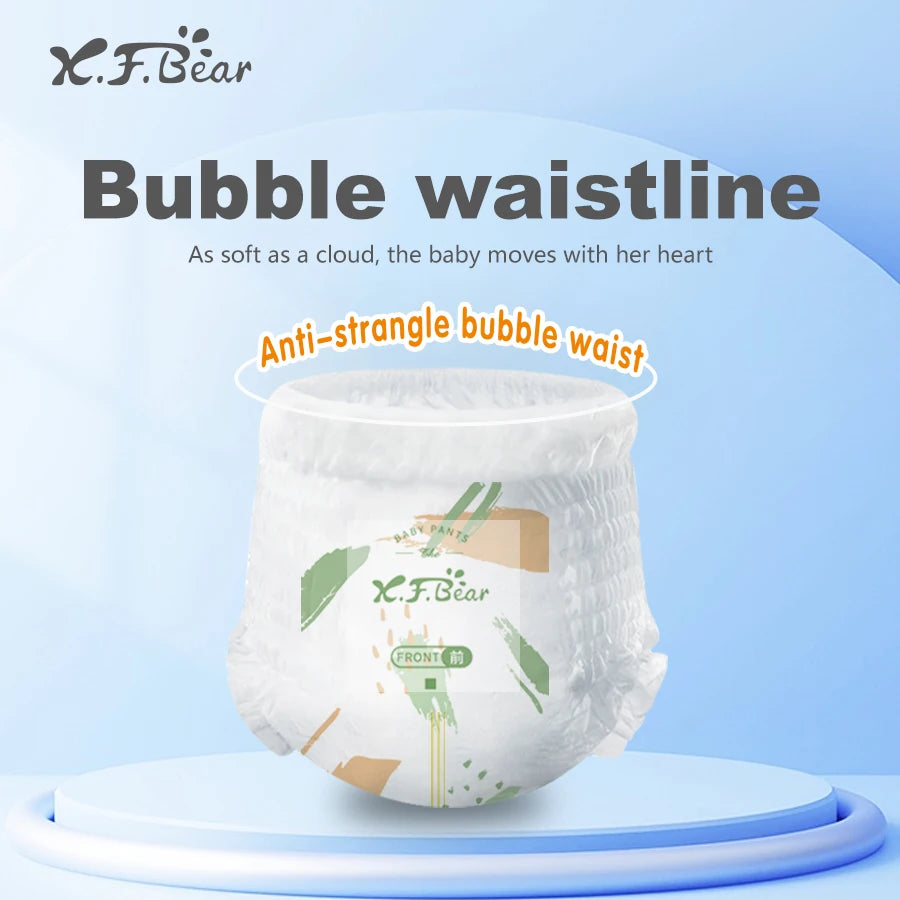 Xiaofeixiong disposable baby diaper, skin friendly and soft, multi-layer breathable