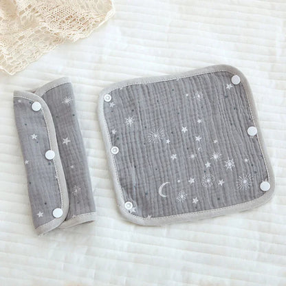 Baby Safety Belt Accessories Soft Cushion Shoulder Strap Cover Baby Waist Stool Drooling Bib Baby Strap Bib