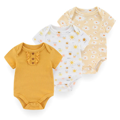Body côtelé en coton pour nouveau-né, vêtements pour bébé garçon et fille de 0 à 12 mois