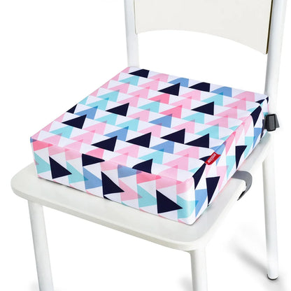 Children Increased Chair Pad Adjustable Baby Furniture Booster Seat Portable Kids Dining Heighten Cushion Pram Chair Removable