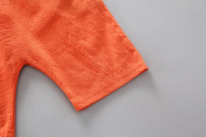 Ensemble de vêtements décontractés pour bébé garçon, haut et short, 2 pièces, été 2024