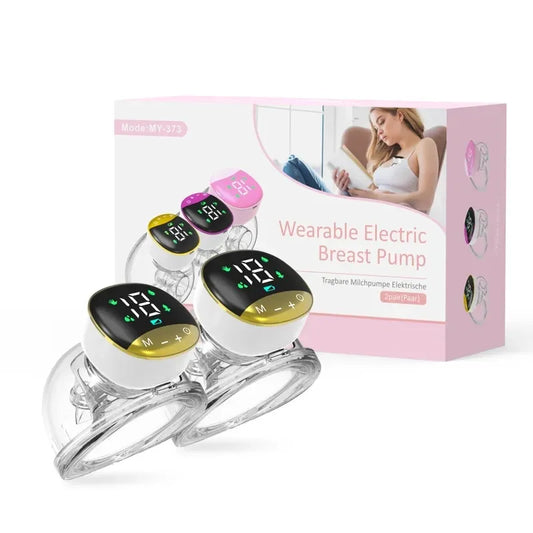 Nouveau tire-lait électrique portable LCD, automatique, mains libres, silencieux, rechargeable par USB, extracteur de lait pour bébé, allaitement maternel, sans BPA