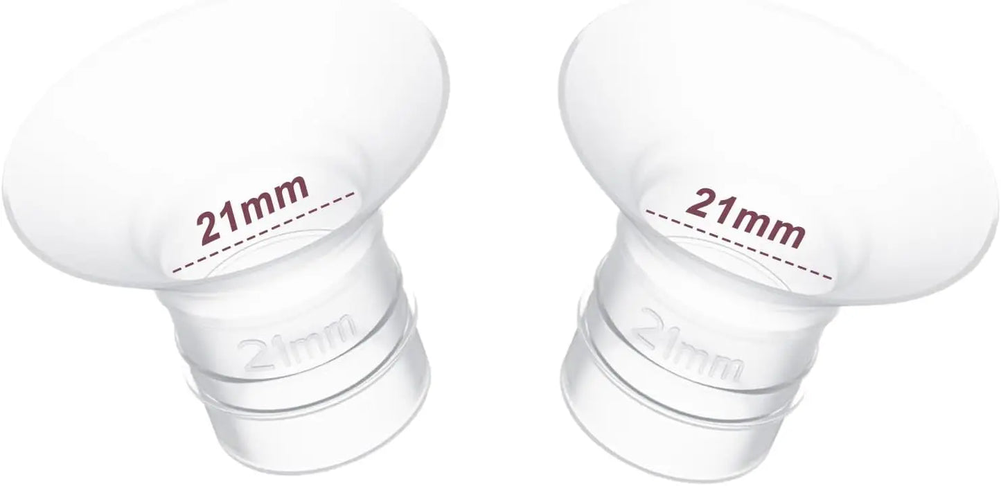 Inserts de bride compatibles avec les protections/brides Medela/Spectra/Elvie/Momcozy/XIMYER/YOUHA 24 mm. Réduire 24 mm à une autre taille.
