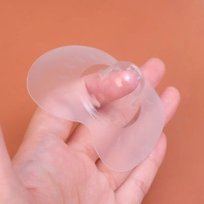 Lot de 2 protège-tétons en silicone ultra-fins en forme de papillon, anti-morsures, fournitures d'allaitement