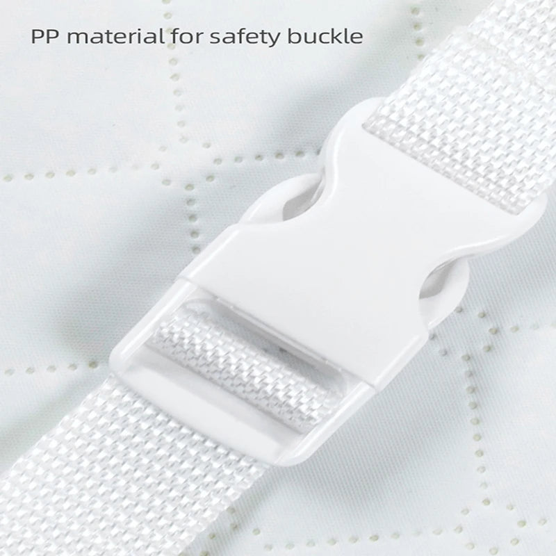 Portable Baby Changing Diaper Pad for Newborn Nappy Changing Table with Safety Strap Wipeable Soft Infant Nursing Mat Baby Stuff