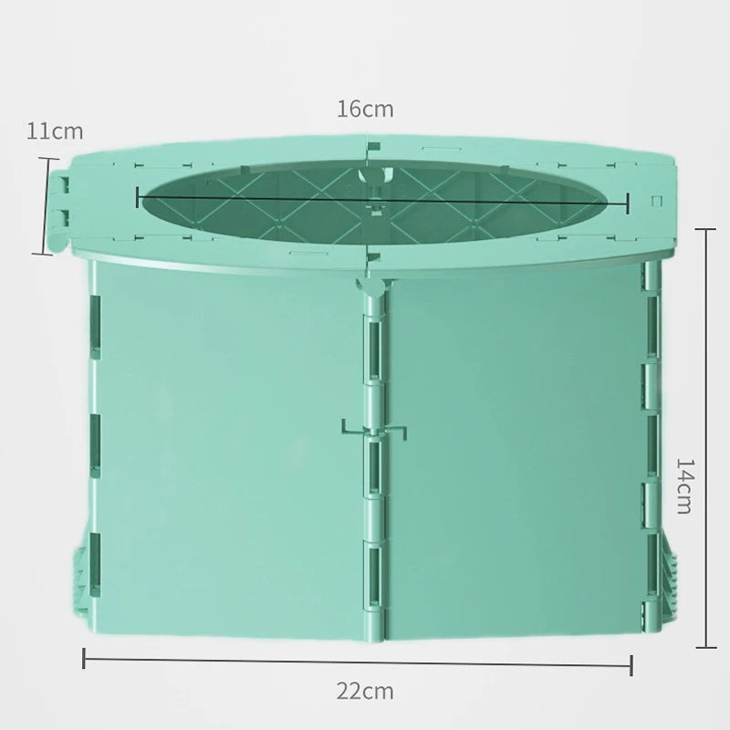 Portable Potty Child Travel Baby Pot Foldable Children's Potty Training Seat Easy to Clean Toilet Child Potty Training Seat