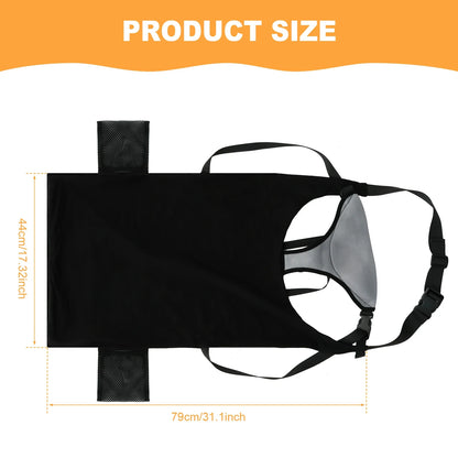 Toddler Airplane Seat Extender Flight Travel Bed to Save Mom's Lap Portable Toddlers Plane Foot Rest for Flying Fit Economy Seat
