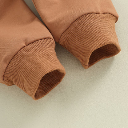 2023-09-21 Lioraitiin Ensemble de vêtements pour bébé garçon de 0 à 3 ans, imprimé lettres, pull à manches longues, sweat-shirt et pantalon, tenues d'automne et d'hiver
