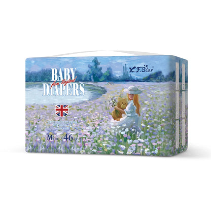 Xiaofeixiong disposable baby diaper, skin friendly and soft, multi-layer breathable