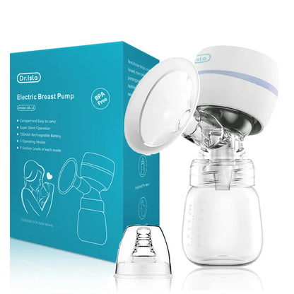 Tire-lait électrique automatique, rechargeable par USB, portable, silencieux, puissant, sans BPA