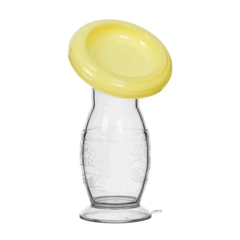 Tire-lait manuel en silicone de qualité alimentaire, récupérateur de lait maternel, tire-lait manuel en silicone, économiseur de lait maternel, accessoires pour tire-lait pour bébé