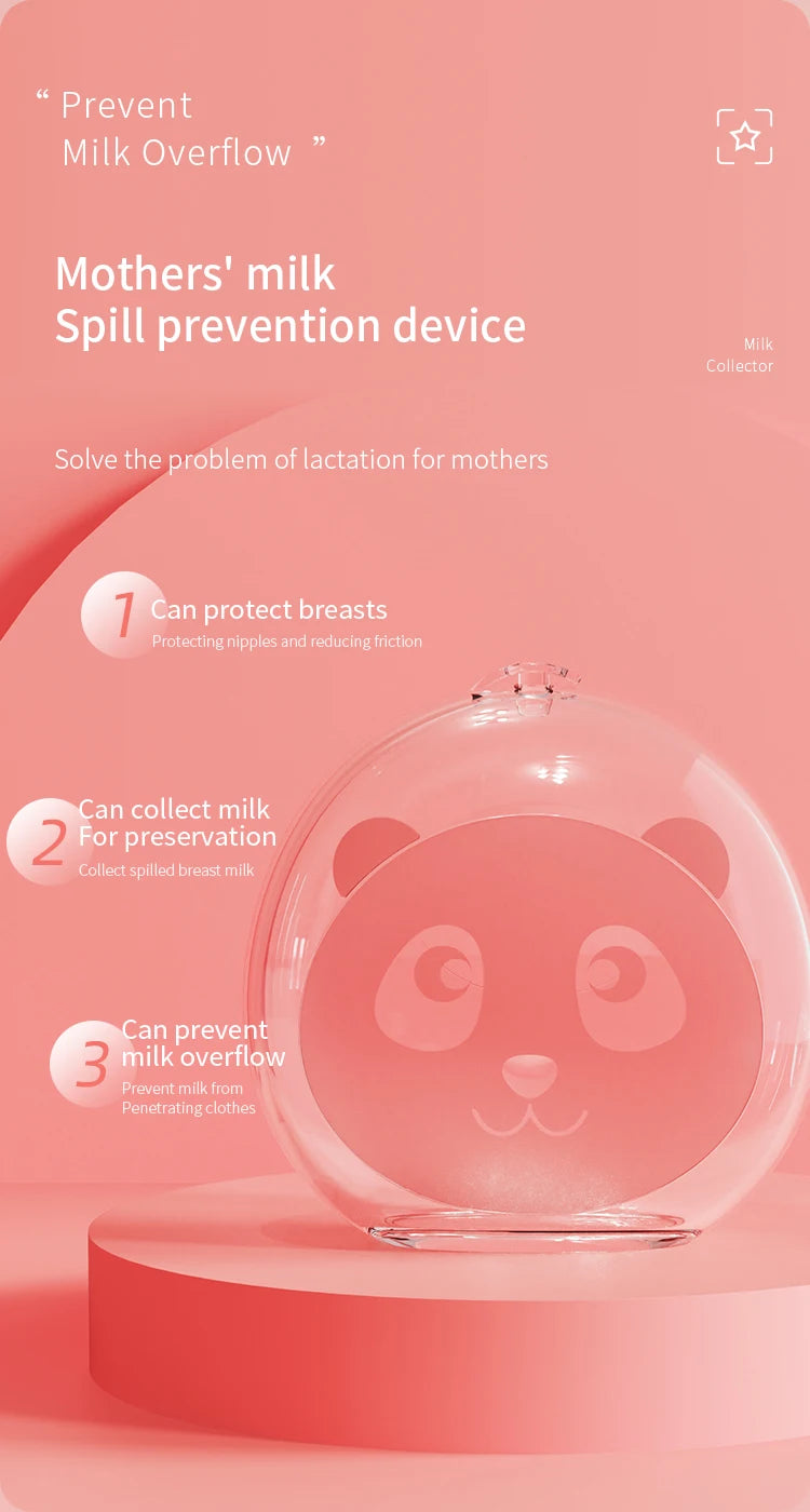 1 housse de tire-lait portable et dissimulée, mains libres, en silicone transparent, pour les mères qui allaitent, pratique