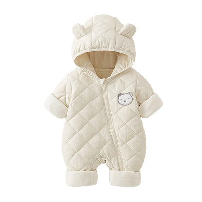 Les nourrissons et les jeunes enfants sortent en hiver avec des manteaux épais en coton à capuche Vêtements d'extérieur pour hommes et femmes Bébé Bébé fille Personnel
