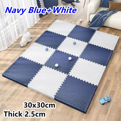 8PCS Tatame Gyms & Playmats Baby Floor Mat Floor Noise Tatamis for Babies Sound Deadening Mat Puzzle Mat Baby Play Gym Mat