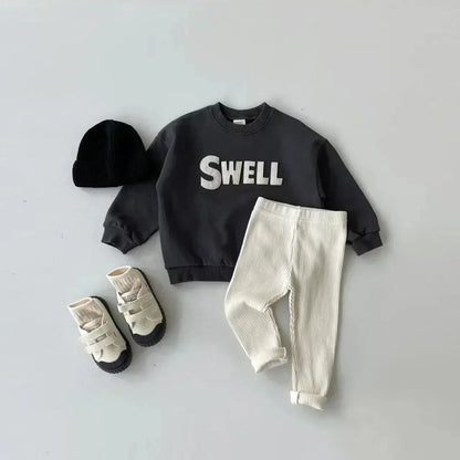 Leggings simples et solides pour bébé, pantalons skinny à rayures pour filles, pantalons slim en coton élastique pour nouveau-né, pantalons extensibles pour garçons