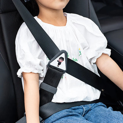 Car Child Seat Belt Retainer Adjustment and Fixation Anti-stroke Belt Children Shoulder Guard Buckle Seatbelt Adjuster for Kids