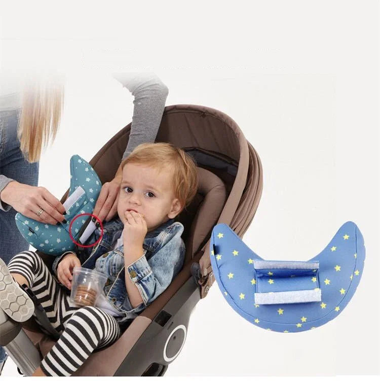 Baby Car Seat Pillow Safety Headrest Shoulder Support Pad Baby Stroller Cushion Head Protection For Kid Children Car Neck Pillow