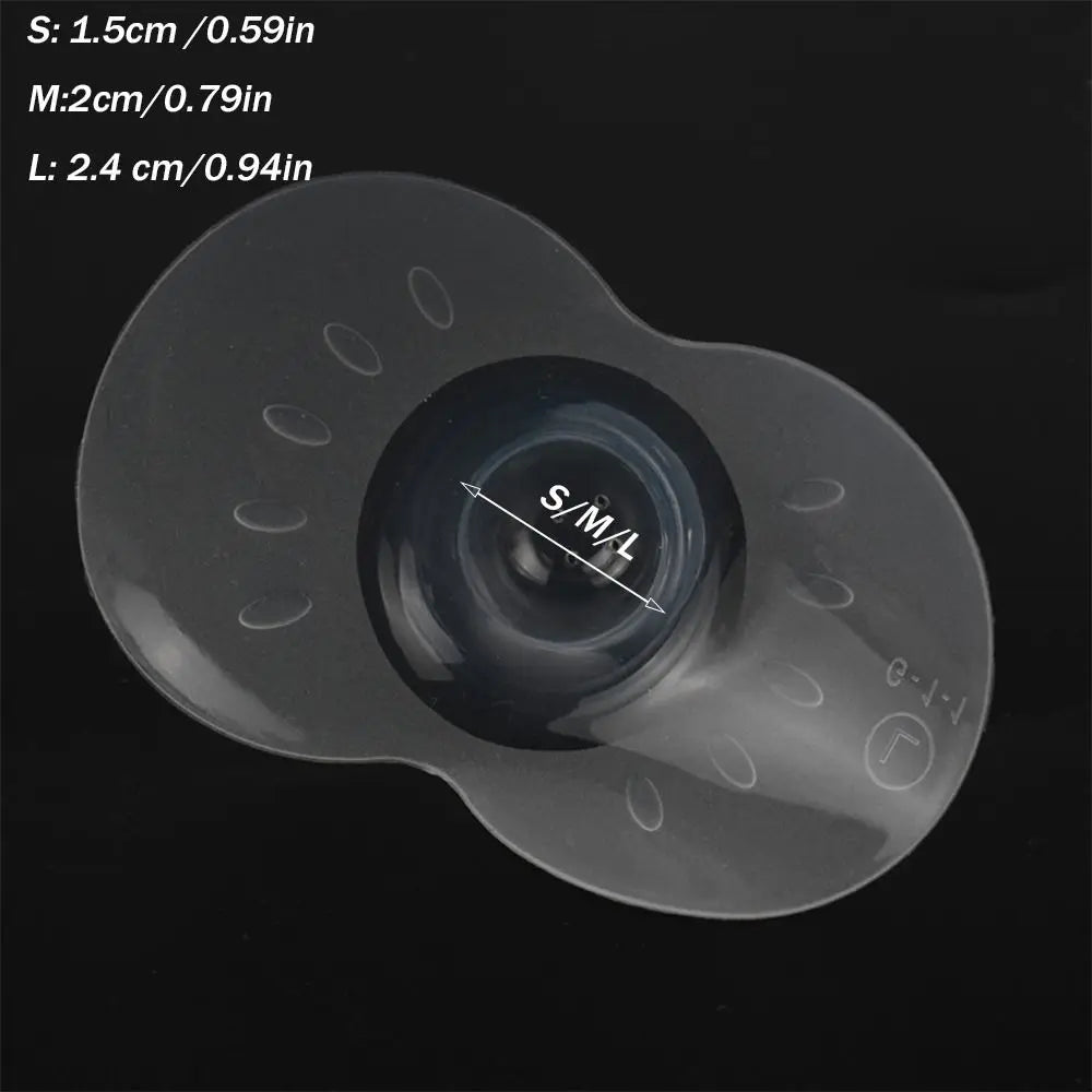 Lot de 2 protège-tétons en silicone ultra-fins en forme de papillon, anti-morsures, fournitures d'allaitement