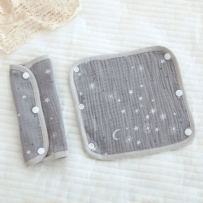 Baby Safety Belt Accessories Soft Cushion Shoulder Strap Cover Baby Waist Stool Drooling Bib Baby Strap Bib