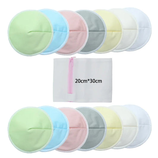 Lot de 4 paires de coussinets d'allaitement réutilisables de haute qualité, doux pour la peau des femmes enceintes, lavables après l'accouchement, accessoire d'allaitement