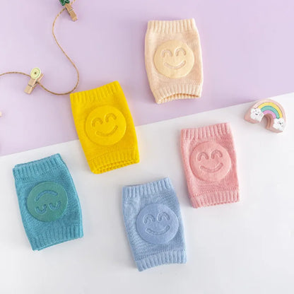 Accessoires pour bébé Genouillères Jambières Guêtres Sécurité Sourire Fille Garçon Enfants Ramper Coudières Genouillères Glissades Tout-petits Protecteur Nourrisson