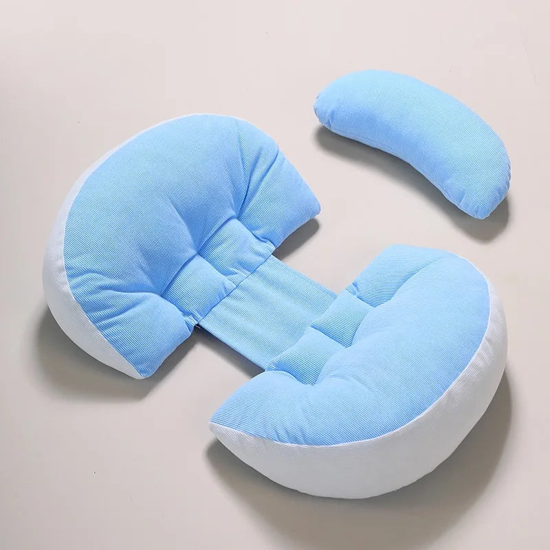 Coussin de soutien abdominal en coton pour femmes enceintes, multifonctionnel et doux, idéal pour la grossesse et la maternité