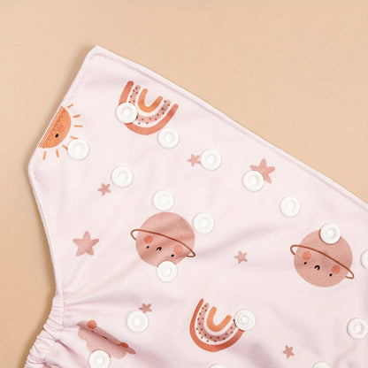 3pcs Cloth Diapers, Washable Adjustable Baby Cloth Diaper for 6.61-33.07LB