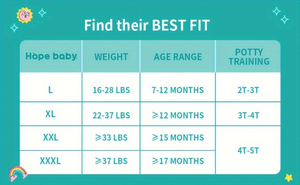 HOPE BABY Pull Ups 2T-3T (16-28 LBS), 68 Count Premium Training Underwear, Baby Diapers Toddler Potty Training Pants, Hypoallergenic With Skin